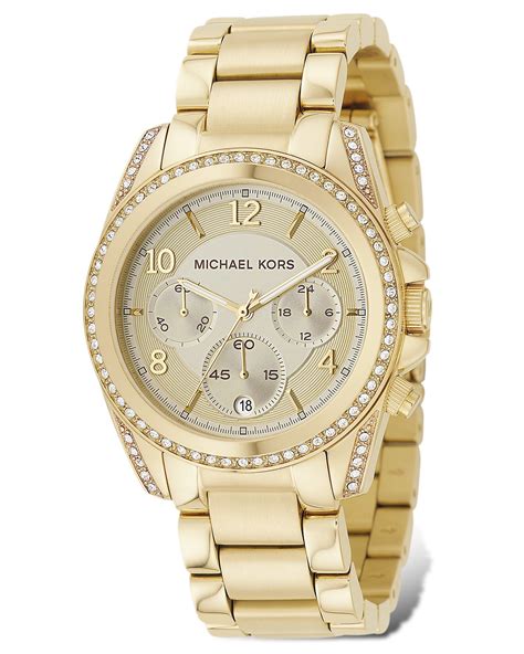 gold new michael kors watches|michael kors gold watches men.